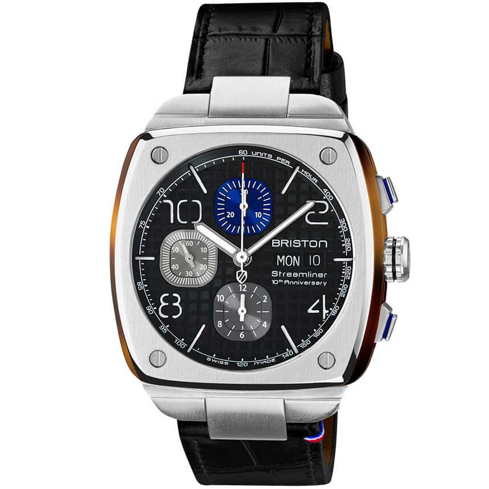 BRISTON Streamliner URBAN 10th Anniversary black Chronograph