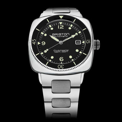 Briston Watches Clubmaster Legend Diver Steel Black 241740.PS.LD.1.SB