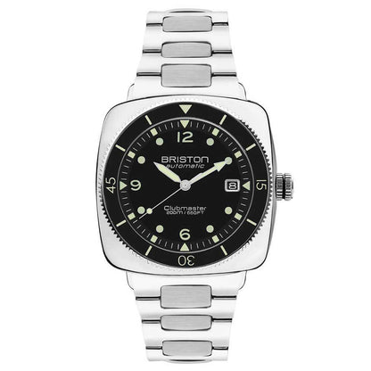 Briston Watches Clubmaster Legend Diver Steel Black 241740.PS.LD.1.SB