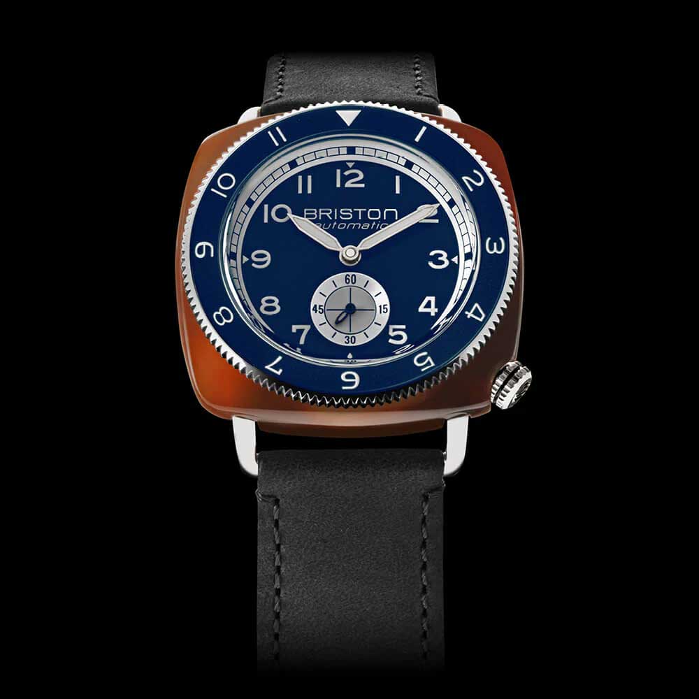 Briston Watches Clubmaster Legend Small Second Navy Blue 241639.SA.T.15W.CH