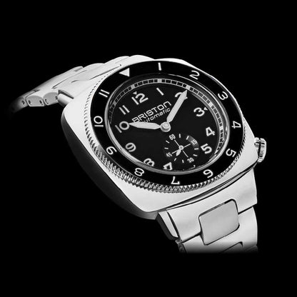 Briston Watches Clubmaster Legend Small Second Steel Black 241639.PS.L.1.SB