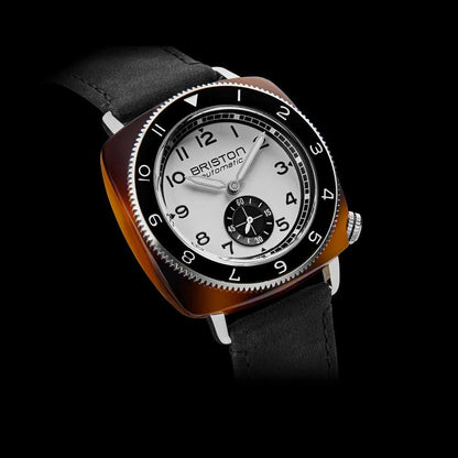 Briston Watches Clubmaster Legend Small Second White 241639.SA.T.2B.CH