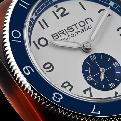 Briston Watches Clubmaster Legend Small Second White 241639.SA.T.2NV.CH