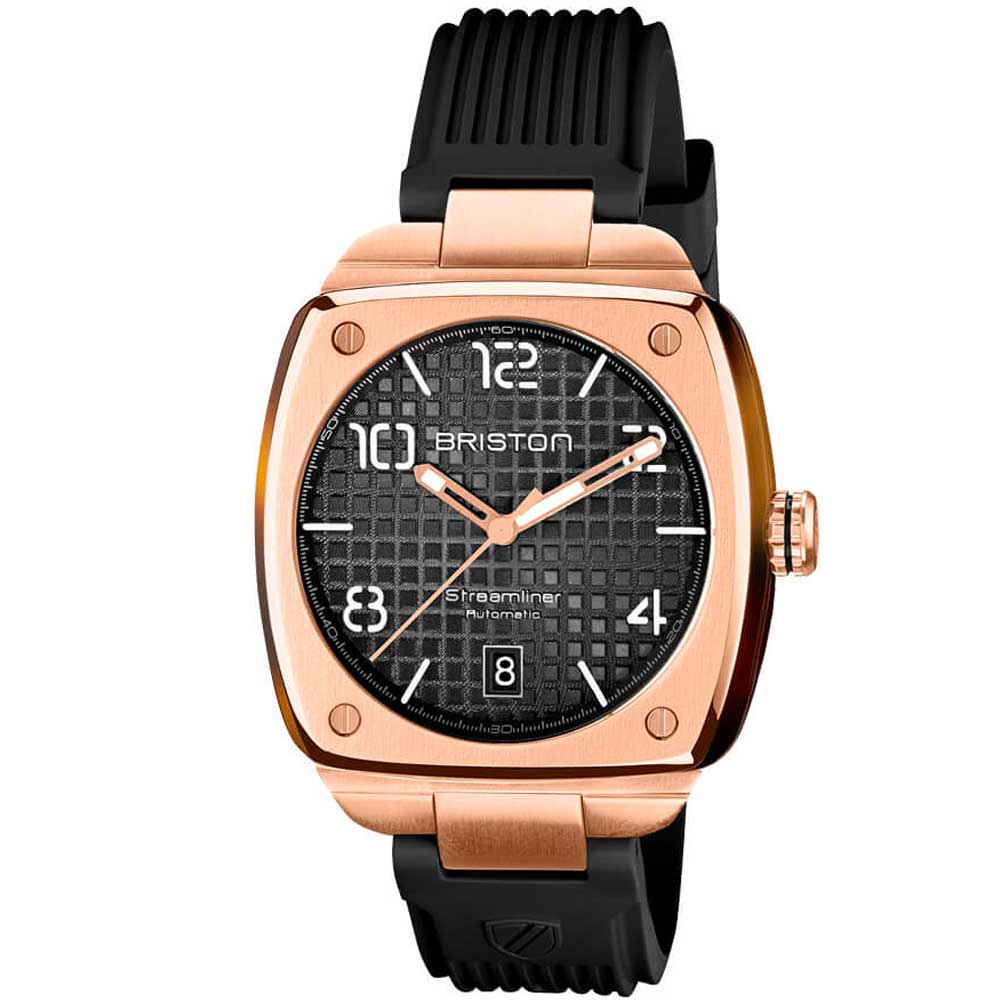Briston Watches STREAMLINER URBAN  GOLD Automatik Schwarz 23640.SPRG.T.1.RB