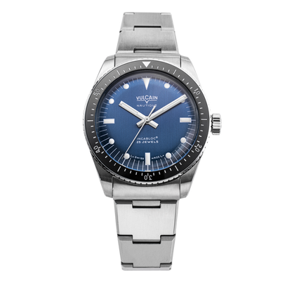 VULCAIN Skindiver Nautique - Blue with White Lum