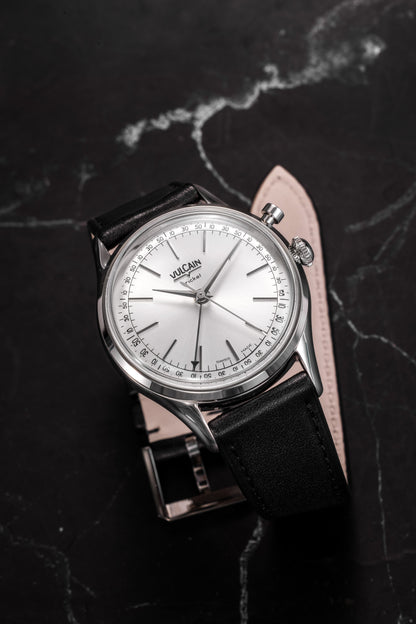VULCAIN Cricket President 39 mm - Silver