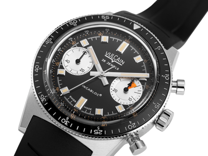 VULCAIN Skindiver Chronograph Black 590176A07.BAC201 590176A07.BHM286