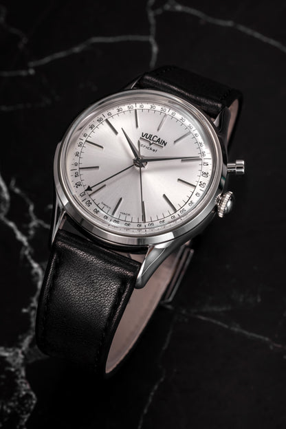 VULCAIN Cricket President 39 mm - Silver