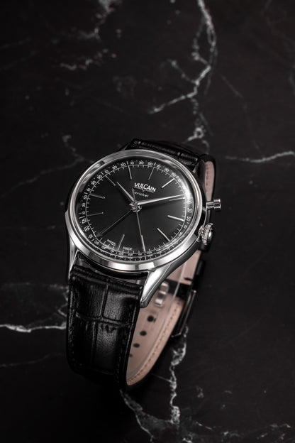 VULCAIN Cricket President 36 mm - Black