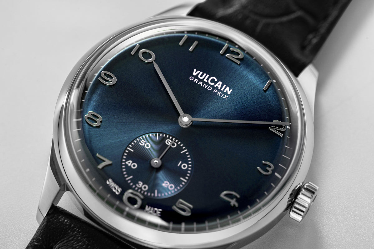 VULCAIN Grand Prix - Small Second Blue
