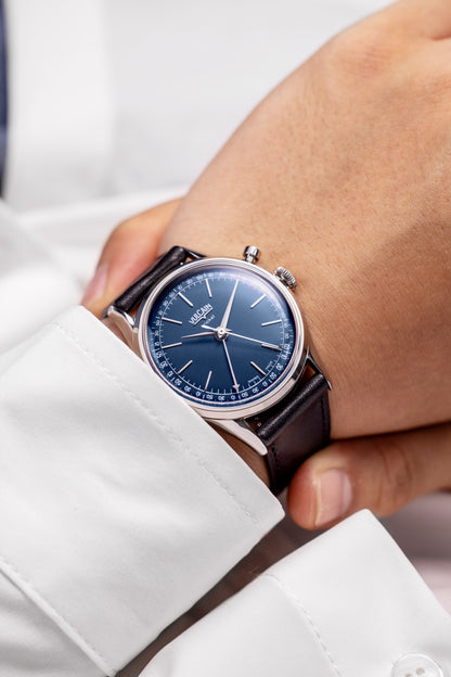 VULCAIN Cricket President 36 mm - Blue