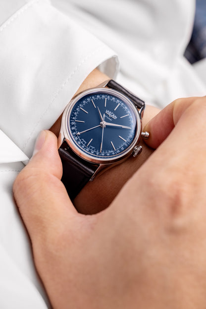 VULCAIN Cricket President 36 mm - Blue