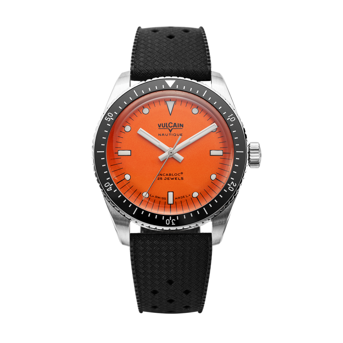 VULCAIN Skindiver Nautique - Orange - ETA 2824