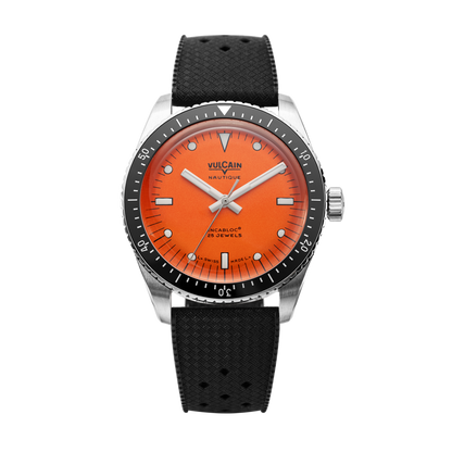 VULCAIN Skindiver Nautique - Orange - ETA 2824
