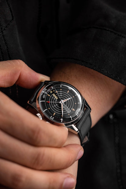 VULCAIN Nautical Heritage - Black Beige Patina