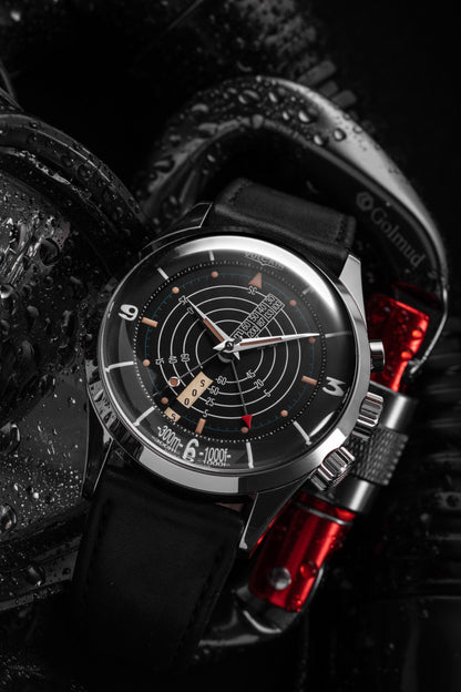 VULCAIN Nautical Heritage - Black Beige Patina