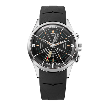 VULCAIN Nautical Heritage - Black Beige Patina