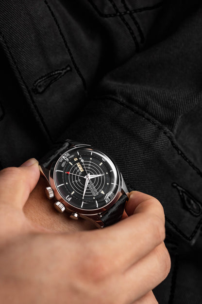 VULCAIN Nautical Heritage - Black White Luminova