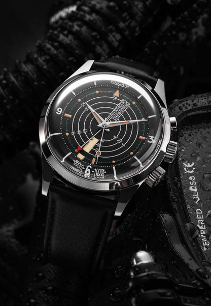 VULCAIN Nautical Heritage - Black Beige Patina