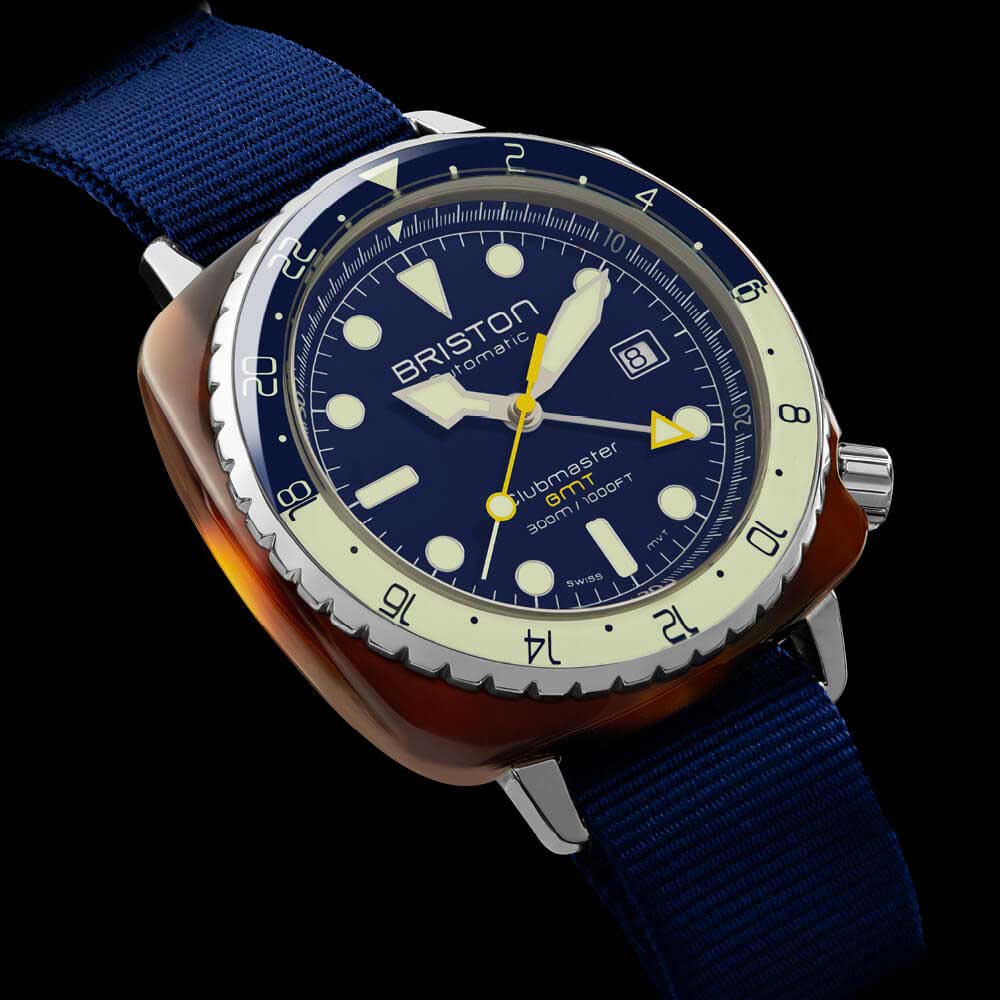 CLUBMASTER DIVER PRO GMT ACETATE – BLUE 24844.SA.T.15.NNB