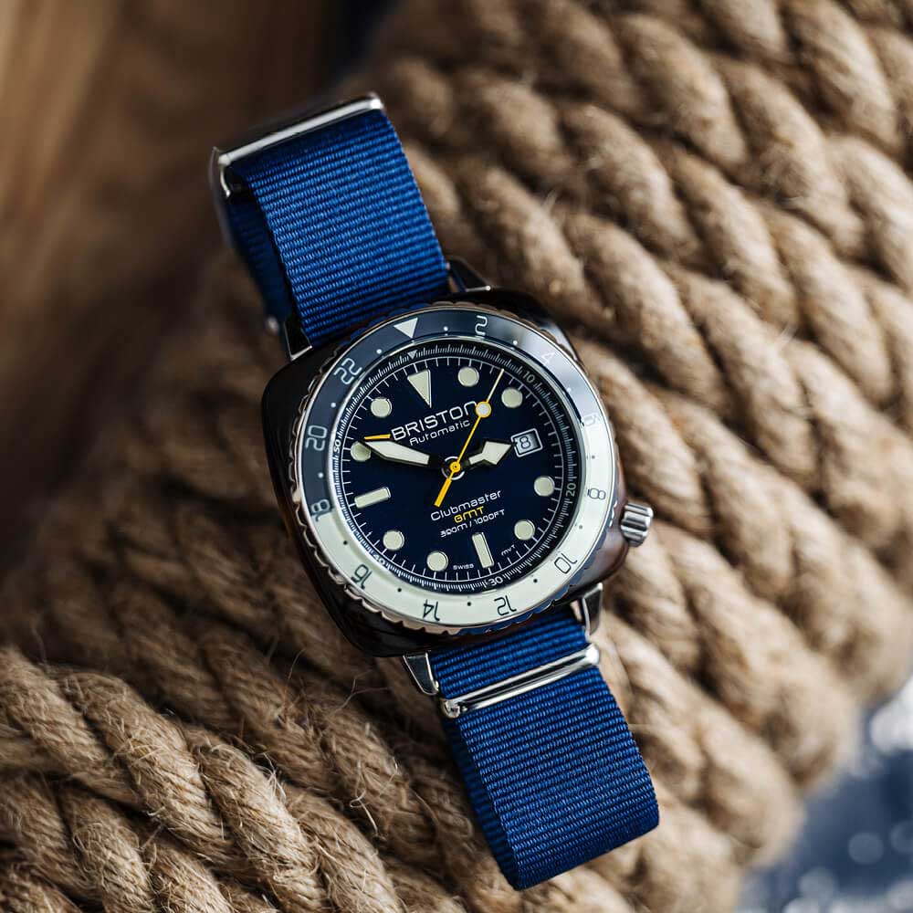 CLUBMASTER DIVER PRO GMT ACETATE – BLUE 24844.SA.T.15.NNB