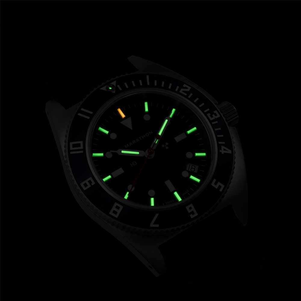 Chronofactum MARATHON Blue Yonder SSNAV-D Steel Navigator Quarz WW194013SS