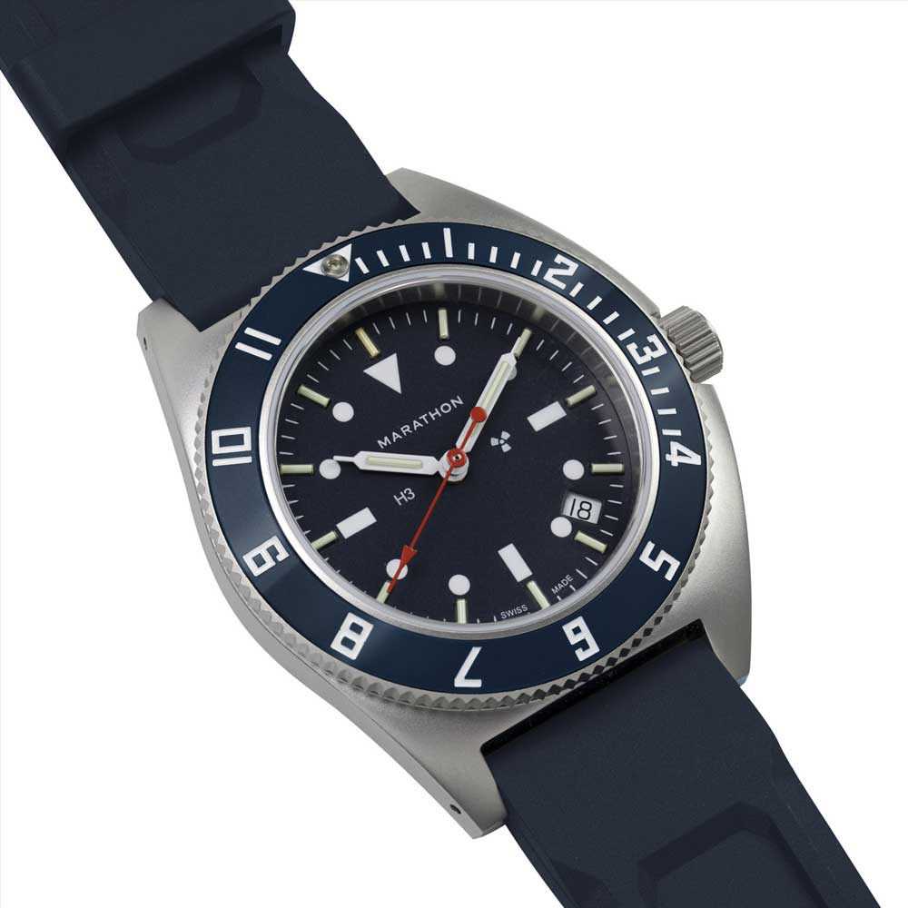 Chronofactum MARATHON Blue Yonder SSNAV-D Steel Navigator Quarz WW194013SS