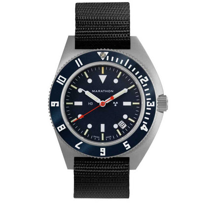 Chronofactum MARATHON Blue Yonder SSNAV-D Steel Navigator Quarz WW194013SS