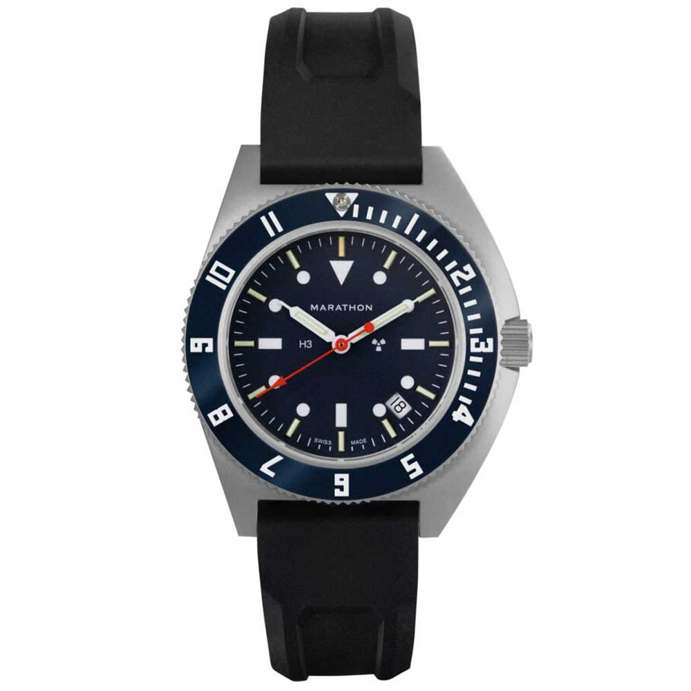 Chronofactum MARATHON Blue Yonder SSNAV-D Steel Navigator Quarz WW194013SS