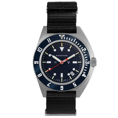 Chronofactum MARATHON Blue Yonder SSNAV-D Steel Navigator Quarz WW194013SS