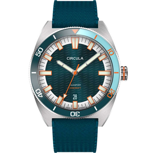 Circula AquaSport II Blau Taucheruhr