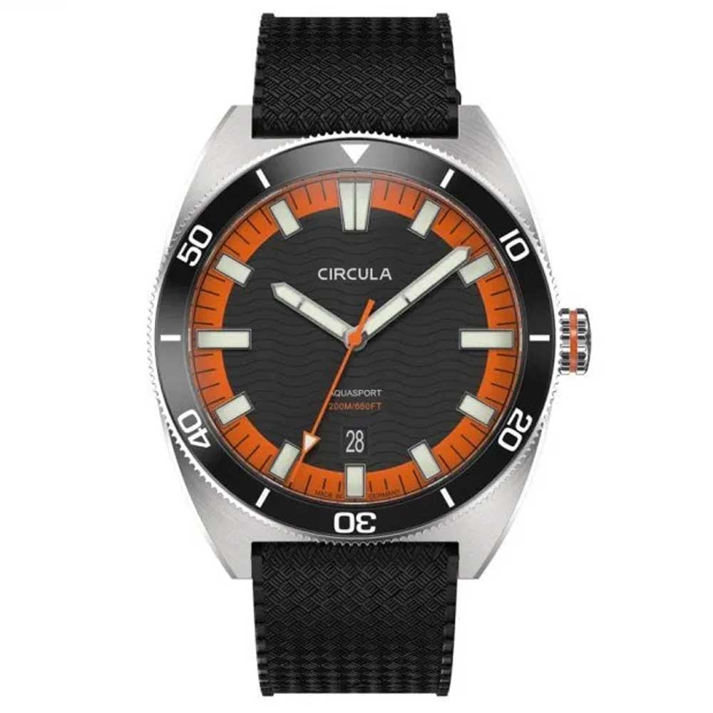 Circula AquaSport II Grau Taucheruhr