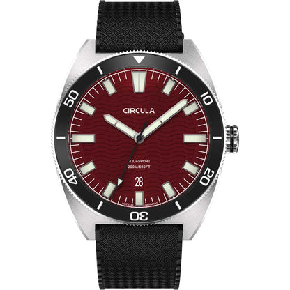 Circula AquaSport II Rot Taucheruhr