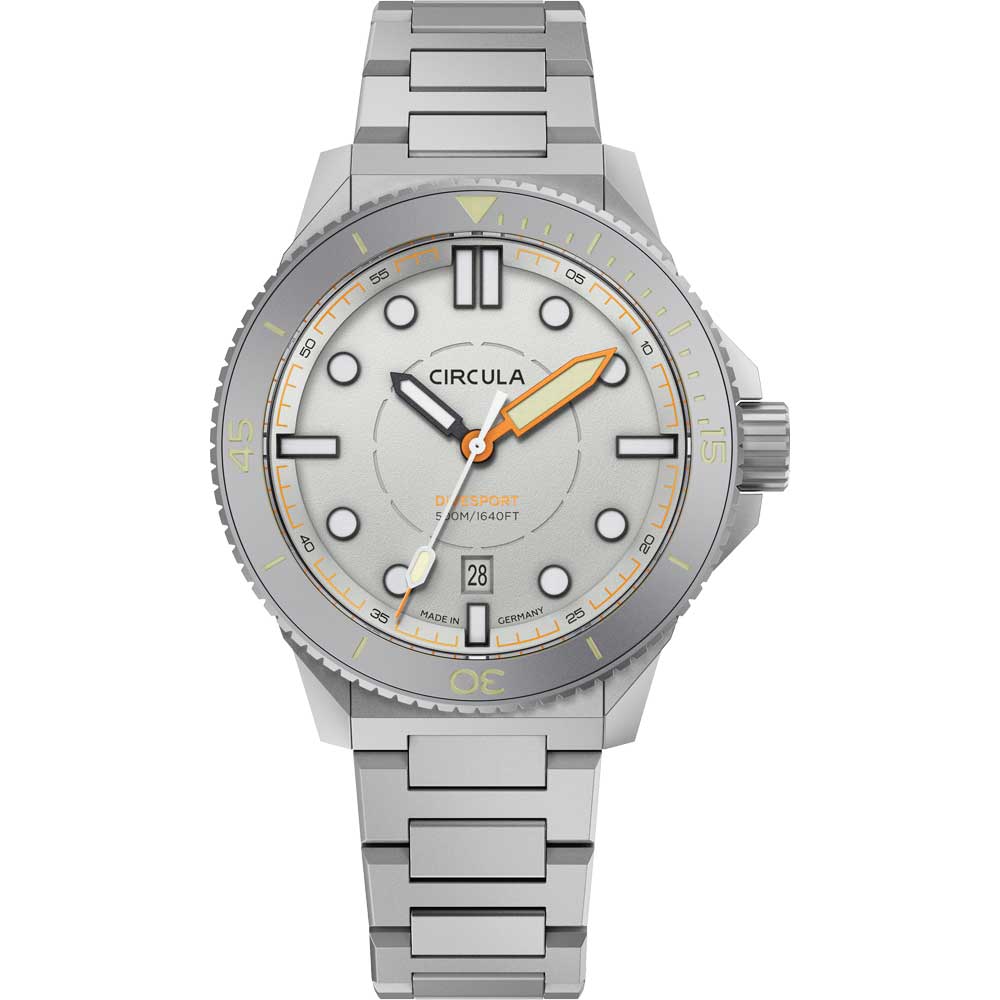 Circula DiveSport Titan Grey Taucheruhr