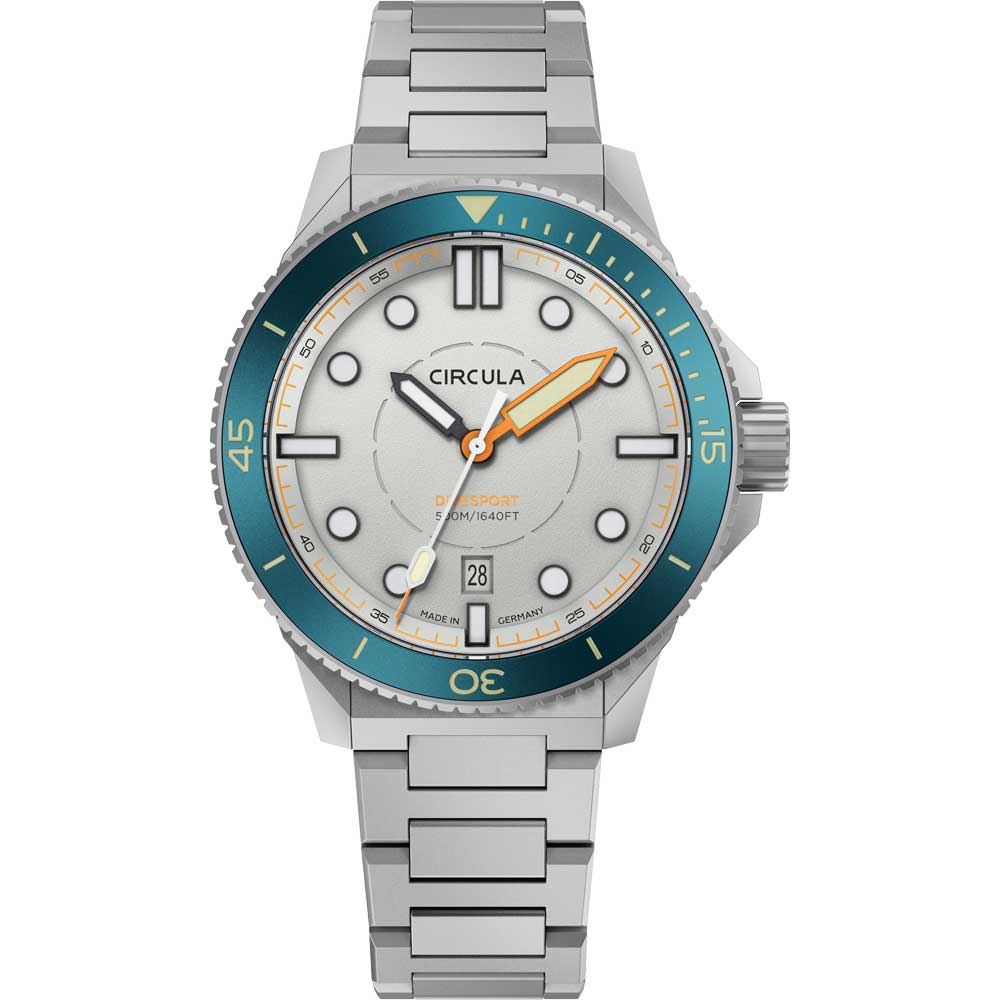 Circula DiveSport Titan Grey Taucheruhr