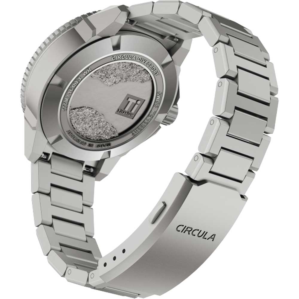 Circula DiveSport Titan Petrol Taucheruhr