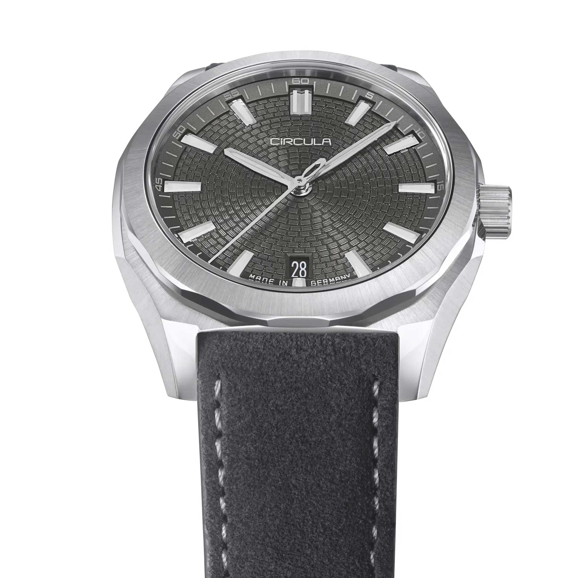 Circula Facet Anthrazit - Veloursband