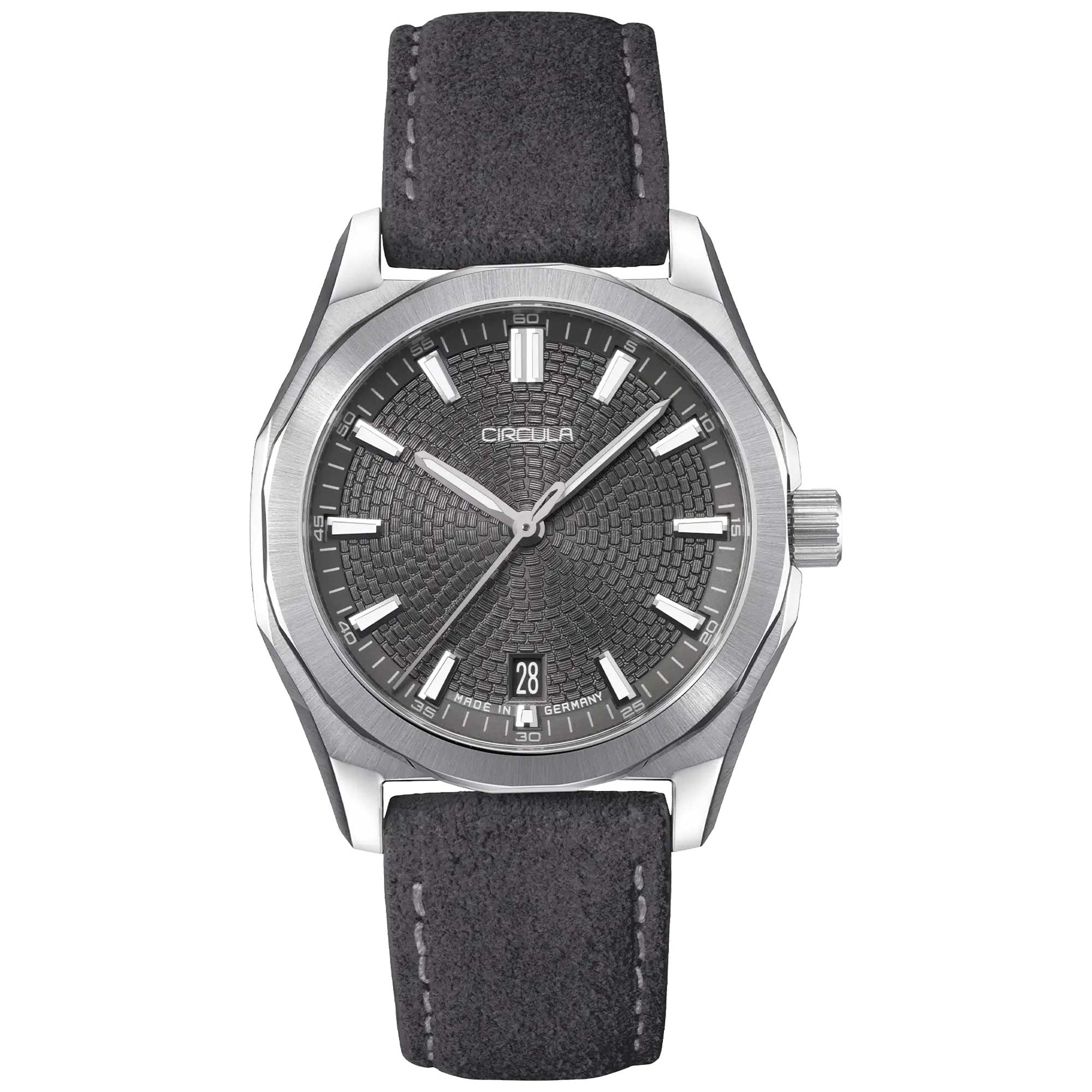 Circula Facet Anthrazit - Veloursband