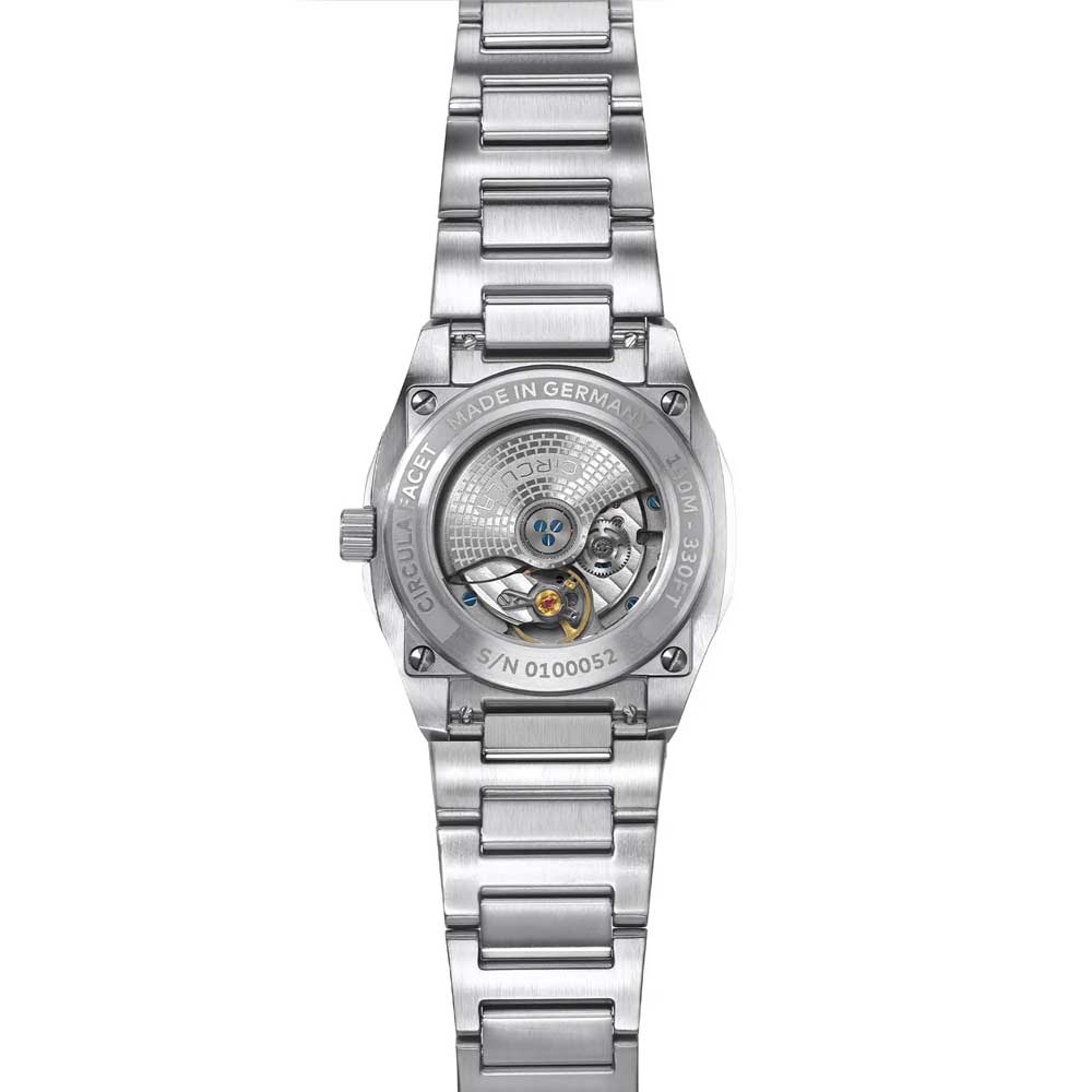 Circula Facet Braun - Stahlband