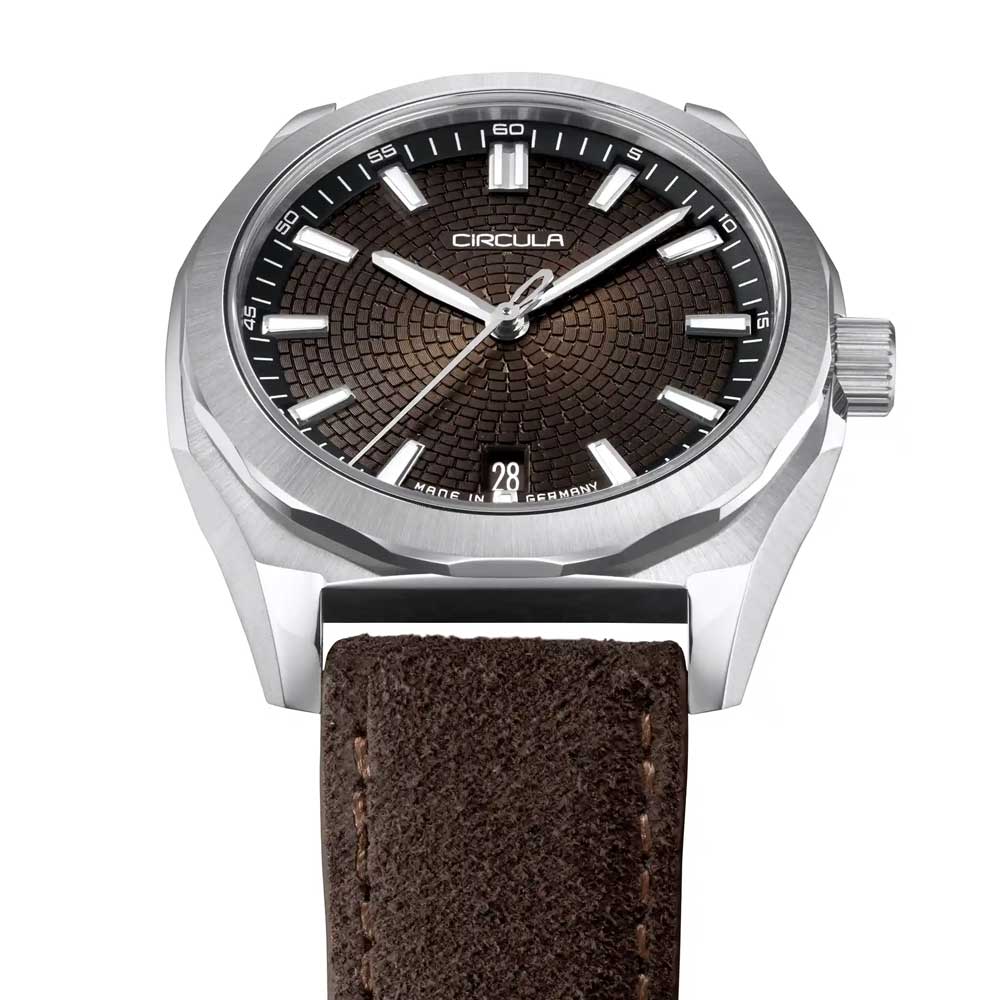 Circula Facet Braun - Veloursband