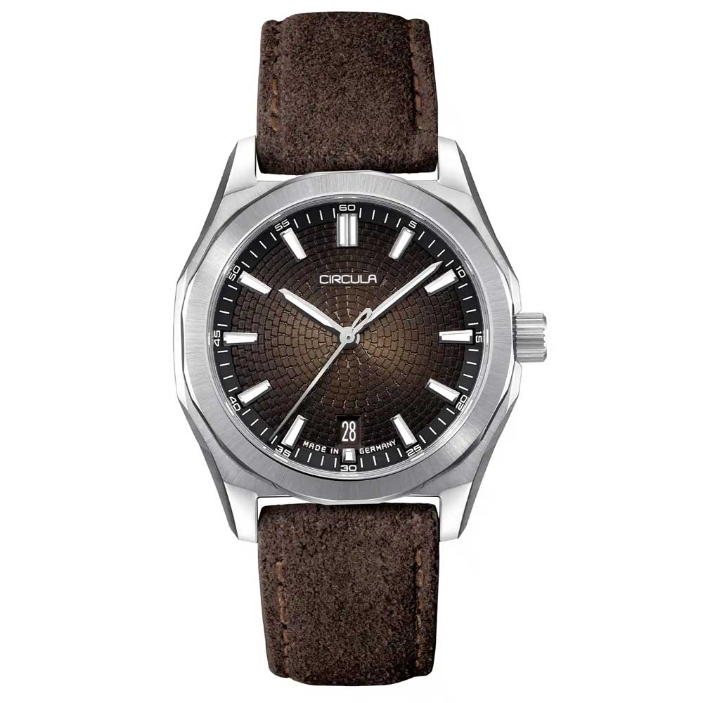 Circula Facet Braun - Veloursband