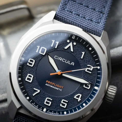 Circula ProFlight Blau - Fliegeruhr