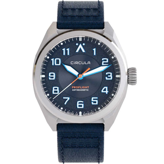 Circula ProFlight Blau - Fliegeruhr