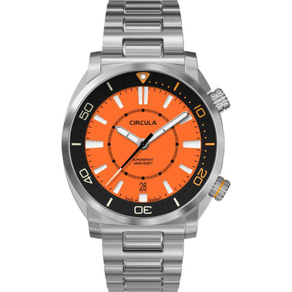 Circula SuperSport Orange Taucheruhr