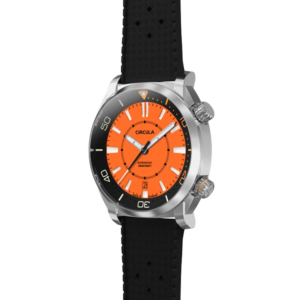 Circula SuperSport Orange Taucheruhr