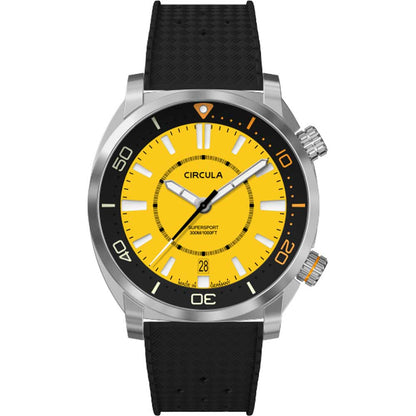 Circula SuperSport Yellow Taucheruhr