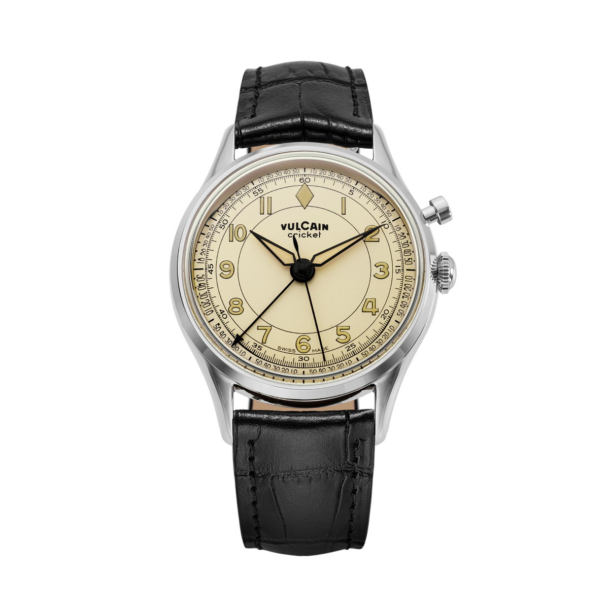 VULCAIN Cricket Classique 36 mm - Eggshell
