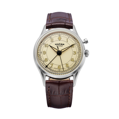 VULCAIN Cricket Classique 36 mm - Eggshell