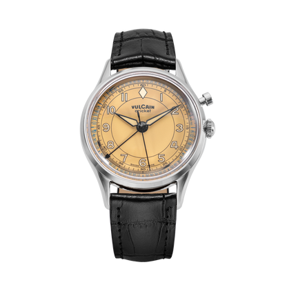 VULCAIN Cricket Classique 36 mm - Khaki Brown