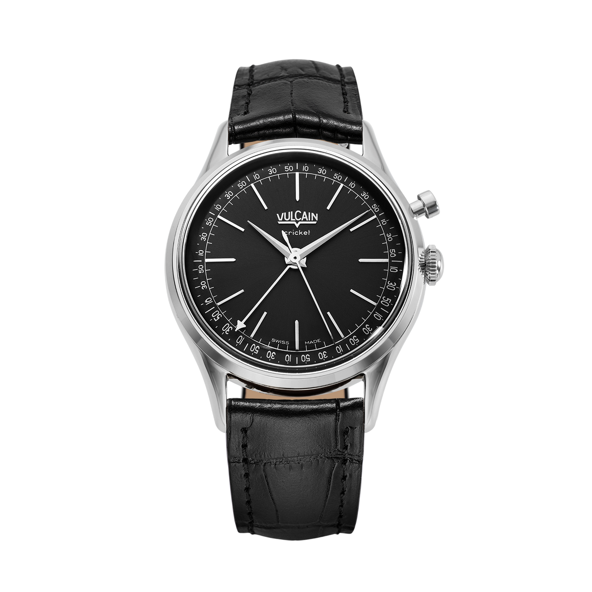 VULCAIN Cricket President 36 mm - Black
